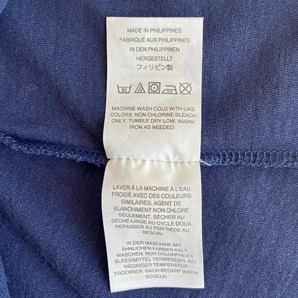 J. Crew Crewcuts Everyday Navy Blue Tank top with Eyelet Bow - Picture 10 of 12